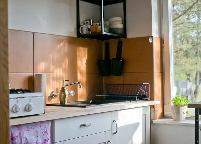 Przytulny Dom W Sosnowym Lesie Nad Rzeka I Jeziorem Feriehus *